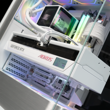 Load image into Gallery viewer, AETHER LVL 10 ICE MAX gaming PC.