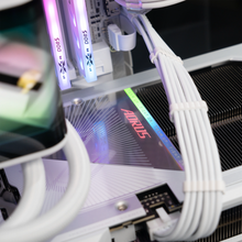Load image into Gallery viewer, AETHER LVL 10 ICE MAX gaming PC.