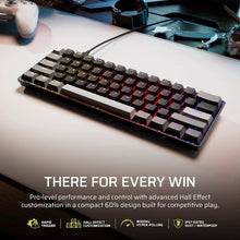 Load image into Gallery viewer, Corsair Clipper PRO MINI 60 Hall Effect Gaming Keyboard - Black (Wired - 2YR)