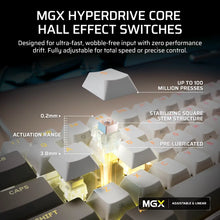 Load image into Gallery viewer, Corsair Clipper PRO MINI 60 Hall Effect Gaming Keyboard - White (Wired - 2YR)
