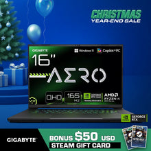 Load image into Gallery viewer, Gigabyte AERO X16 Gray 16" / Ryzen AI 7 350 | RTX 5070