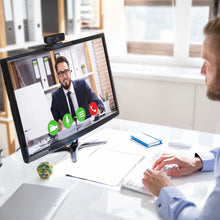 Load image into Gallery viewer, J5create JVCU100 USB 1080p Webcam with 360° Rotation
