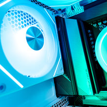 Load image into Gallery viewer, NIMBUS : LVL 8 PRO / R7 7800X3D | RTX 5070 Ti WHITE | 32GB RAM