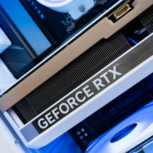 Load image into Gallery viewer, NIMBUS : LVL 9 WHITE / R7 7800X3D | RTX 5080 | 32GB RAM