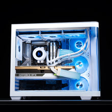 Load image into Gallery viewer, NIMBUS : LVL 9 WHITE / R7 7800X3D | RTX 5080 | 32GB RAM