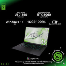 Load image into Gallery viewer, Gigabyte AERO X16 White 16" gaming laptop.