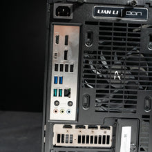 Load image into Gallery viewer, CREATOR A3 R7 9700X workstation showing rear I/O ports.