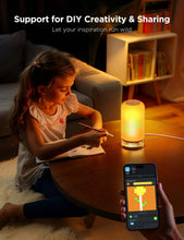 Load image into Gallery viewer, Govee Table Lamp 2 Smart RGBIC Wi-Fi &amp; Matter-Enabled Bedside Lamp (WTY - 1yr)
