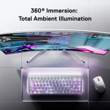Load image into Gallery viewer, MelGeek MADE68 Ultra V2 Frost White HE Gaming Keyboard (Wired - 1YR)
