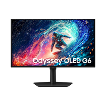 Load image into Gallery viewer, Samsung 27" Odyssey QD-OLED G6 G61SH QHD 1440p 240Hz Flat Gaming Monitor
