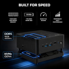 Load image into Gallery viewer, MSI CUBI NUC 1M / CORE 5-120U | INTEL® GRAPHICS
