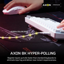 Load image into Gallery viewer, Corsair Clipper PRO MINI 60 Hall Effect Gaming Keyboard - White (Wired - 2YR)
