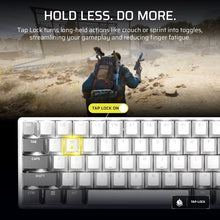 Load image into Gallery viewer, Corsair Clipper PRO MINI 60 Hall Effect Gaming Keyboard - White (Wired - 2YR)
