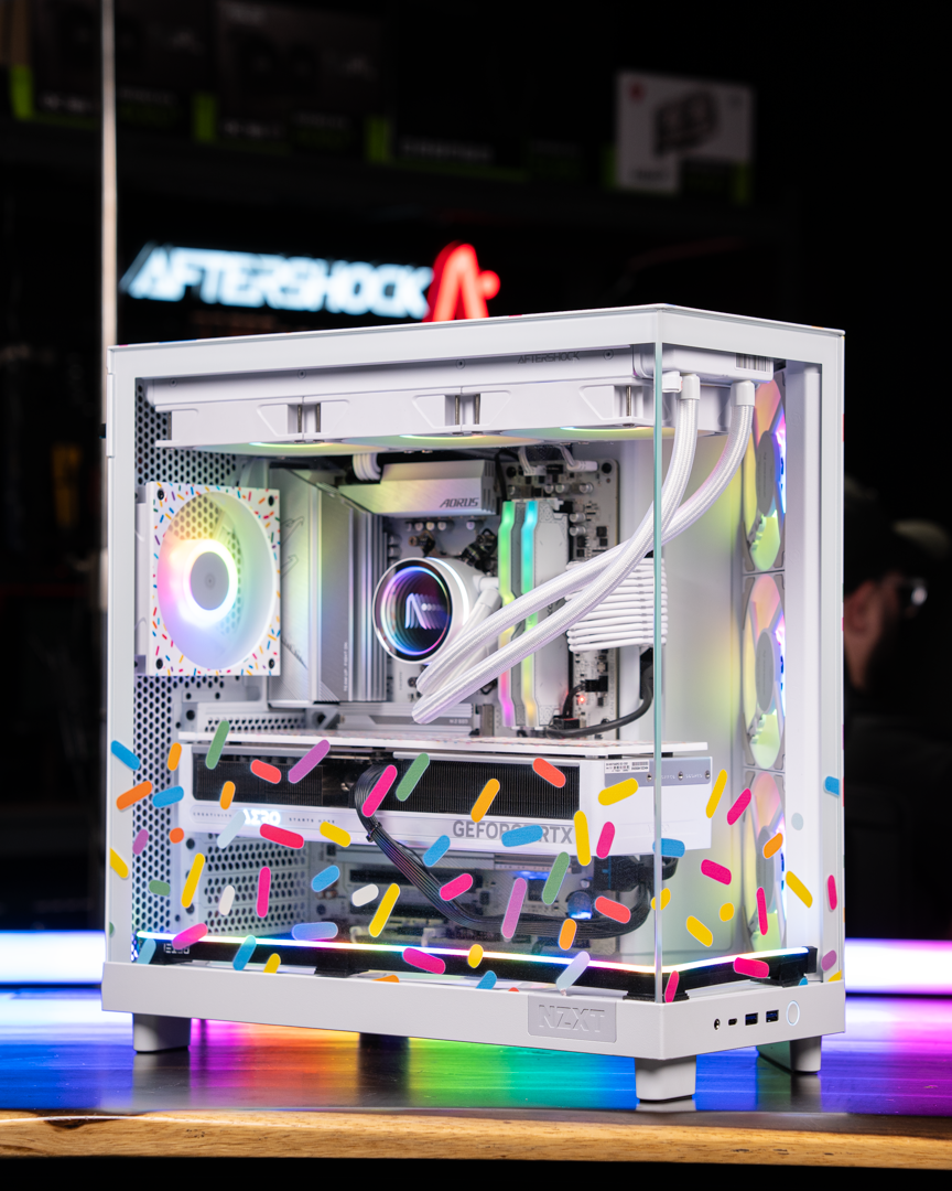 SPRINKLES WHITE / R5 7500F | RTX 5070