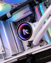 Load image into Gallery viewer, SQUIGGLE WHITE / R5 7500F | RTX 5070
