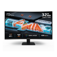 Load image into Gallery viewer, Gigabyte GS32QCA 31.5" QHD 1440p 180Hz Curved Gaming Monitor
