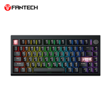 Load image into Gallery viewer, Fantech MAXFIT8 QMK Wireless Mechanical Keyboard (Black) (White Switch)
