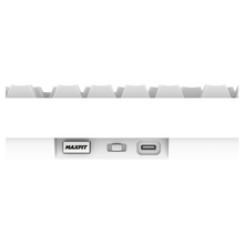 Load image into Gallery viewer, Fantech MAXFIT8 QMK Wireless Mechanical Keyboard - White (Brown Switch) (WTY - 1YR)
