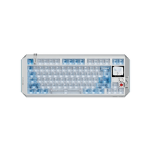 Load image into Gallery viewer, MelGeek Centauri 80 EVA-00 Rei Ayanami Limited Edition HE Gaming Keyboard (Wired - 1YR)
