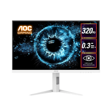 Load image into Gallery viewer, AOC 27" Q27G4SL/WS QHD 1440p 320Hz Fast IPS Flat Gaming Monitor - White
