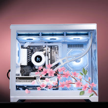 Load image into Gallery viewer, CHERRY BLOSSOM WHITE : LVL 6 / R5 7500F | RTX 5060Ti 16GB
