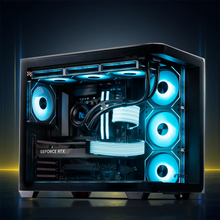 Load image into Gallery viewer, NIMBUS : LVL 8 PRO / R7 7800X3D | RTX 5070 Ti | 32GB RAM
