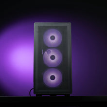 Load image into Gallery viewer, RAPID LVL 4 gaming PC, side view.
