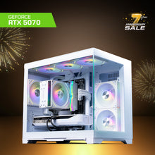 Load image into Gallery viewer, ZEAL MINI : LVL 7 WHITE / R5 7600 | RTX 5070
