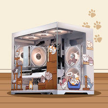 Load image into Gallery viewer, MEOW MEOW WHITE : LVL 7 / R5 7700 | RTX 5070 | 32GB RAM
