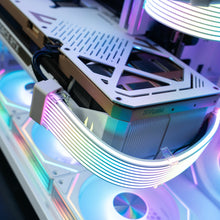 Load image into Gallery viewer, NIMBUS : LVL 9 WHITE / R7 9800X3D | RTX 5080 | 32GB RAM
