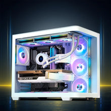 Load image into Gallery viewer, NIMBUS : LVL 9 WHITE / R7 9800X3D | RTX 5080 | 32GB RAM
