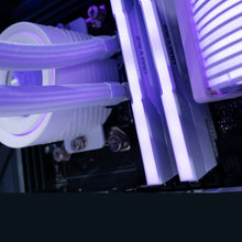 Load image into Gallery viewer, NIMBUS : LVL 9 WHITE / R7 9800X3D | RTX 5080 | 64GB RAM
