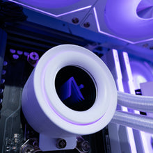 Load image into Gallery viewer, NIMBUS : LVL 9 WHITE / R7 9800X3D | RTX 5080 | 64GB RAM
