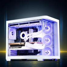 Load image into Gallery viewer, NIMBUS : LVL 9 WHITE / R7 9800X3D | RTX 5080 | 64GB RAM
