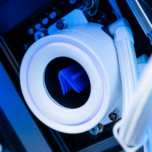 Load image into Gallery viewer, NIMBUS : LVL 9 WHITE / R7 7800X3D | RTX 5080 | 32GB RAM
