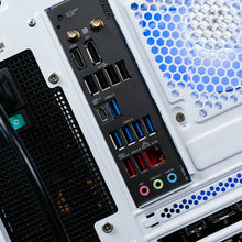 Load image into Gallery viewer, NIMBUS : LVL 9 WHITE / R7 7800X3D | RTX 5080 | 32GB RAM
