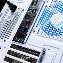 Load image into Gallery viewer, NIMBUS : LVL 9 WHITE / R7 7800X3D | RTX 5080 | 32GB RAM

