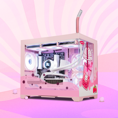 Strawberry Bubble Tea V2