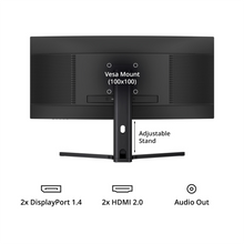 Load image into Gallery viewer, PRISM+ 34" X340 Pro UWQHD 1440P 180Hz Curved Gaming Monitor
