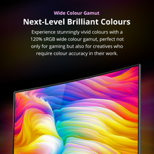 Load image into Gallery viewer, PRISM+ 34" X340 Pro UWQHD 1440P 180Hz Curved Gaming Monitor

