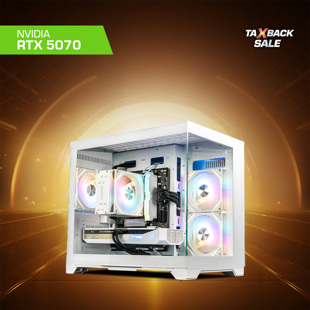 ZEAL MINI : LVL 7 WHITE / R5 7500F | RTX 5070