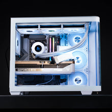 Load image into Gallery viewer, NIMBUS : LVL 10 WHITE / R7 9800X3D | RTX 5090 | 32GB RAM

