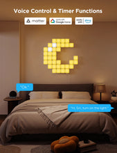 Load image into Gallery viewer, Govee RGBIC Mini Panel Light Kit 10 Pack Smart Wall Panels (WTY - 1yr)
