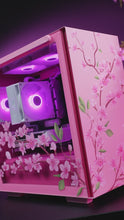Load and play video in Gallery viewer, CHERRY BLOSSOM BOLT PINK : LVL 6 / R5 7500F | RTX 5060 TI 16GB
