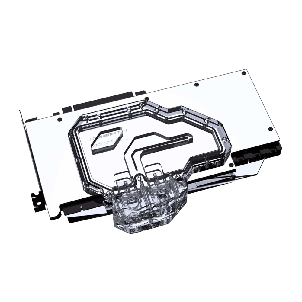 Bykski Full Coverage GPU Water Block with Integrated Active Backplate for ASUS RTX 3080Ti and 3090 STRIX